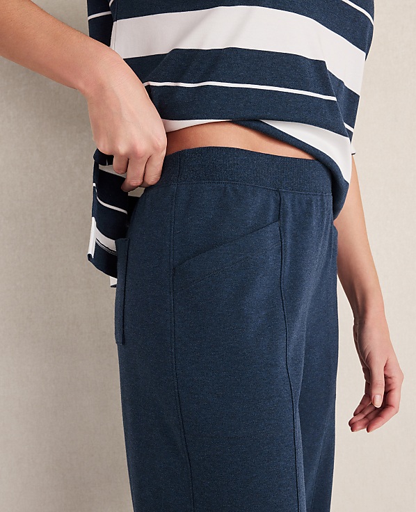 Haven Well Within Organic Cotton Interlock Barrel Leg Pants