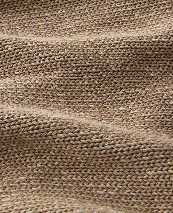 Haven Well Within Organic Cotton Linen Plaited V-Neck Cardigan
