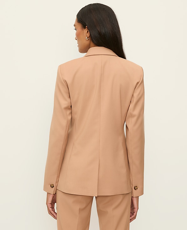 The Fitted Long Blazer