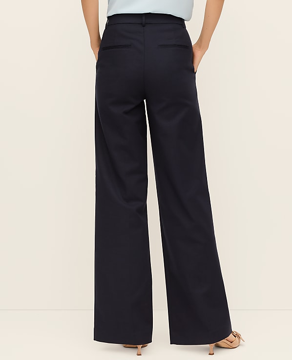 The Wide-Leg Pant in Doubleweave