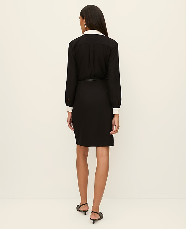 Belted Sheath Dress