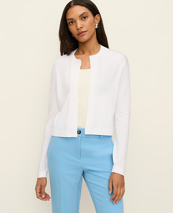 Open Crop Cardigan