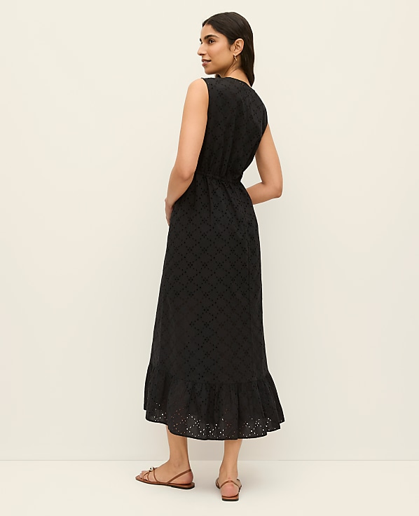 Eyelet Kimono