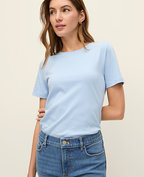 Petite Weekend Crew Neck Tee