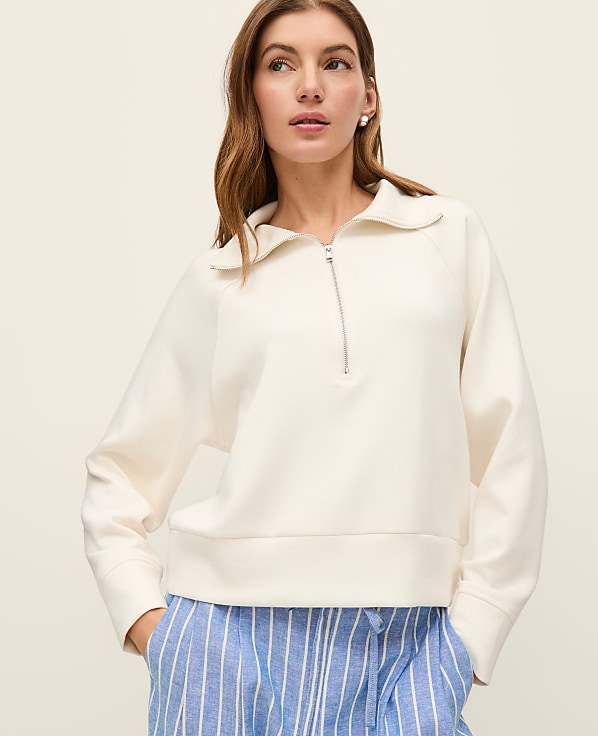 Weekend Half-Zip Sweatshirt