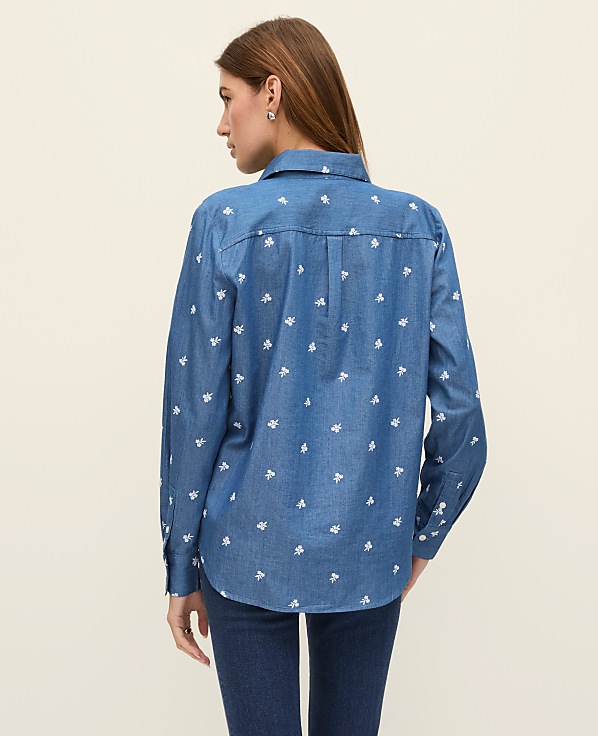 Weekend Chambray Relaxed Perfect Shirt