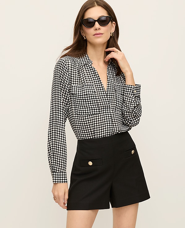 The Petite Button Pocket Short