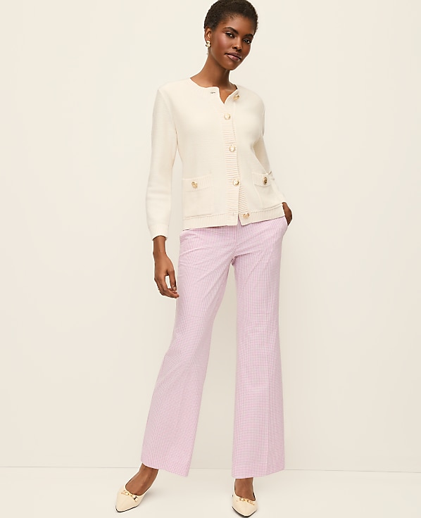 The Tall Relaxed Jayne Trouser in Gingham