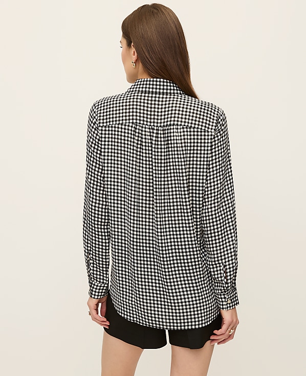 Gingham Camp Shirt