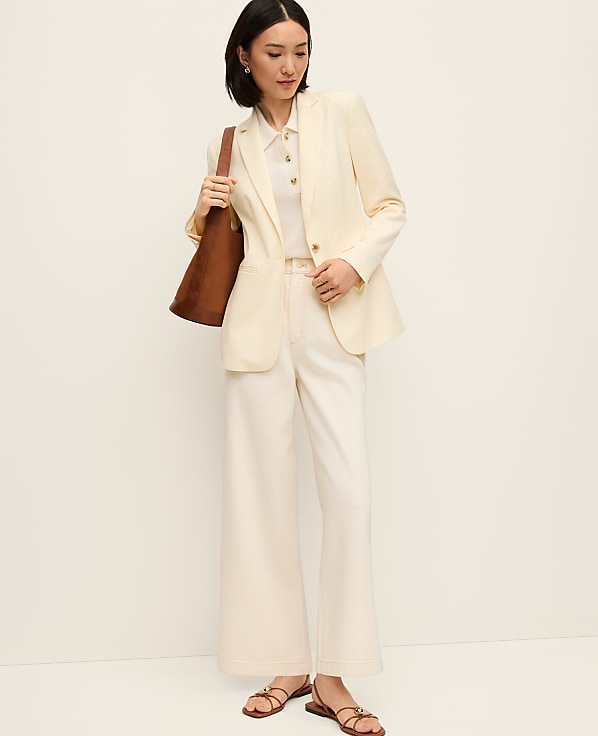 The Fitted Long Blazer