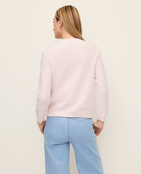 Petite Crew Neck Cardigan
