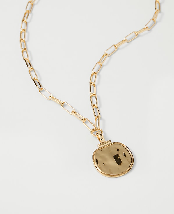 Pendant Chain Link Necklace