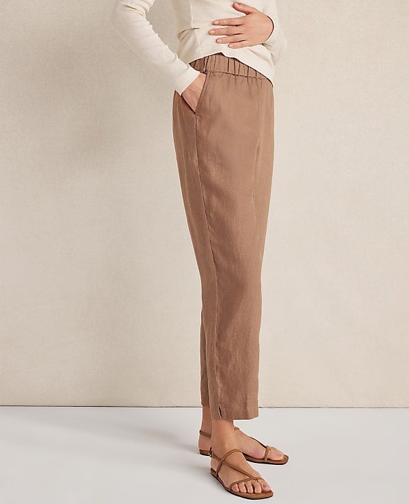 Haven Well Within Everweave Linen Tapered Pants
