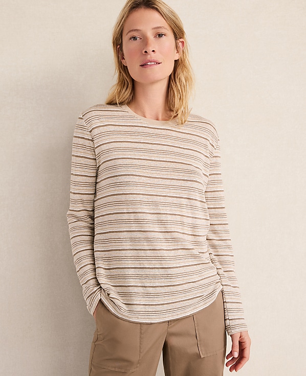 Haven Well Within Linen Jersey Crewneck Tee