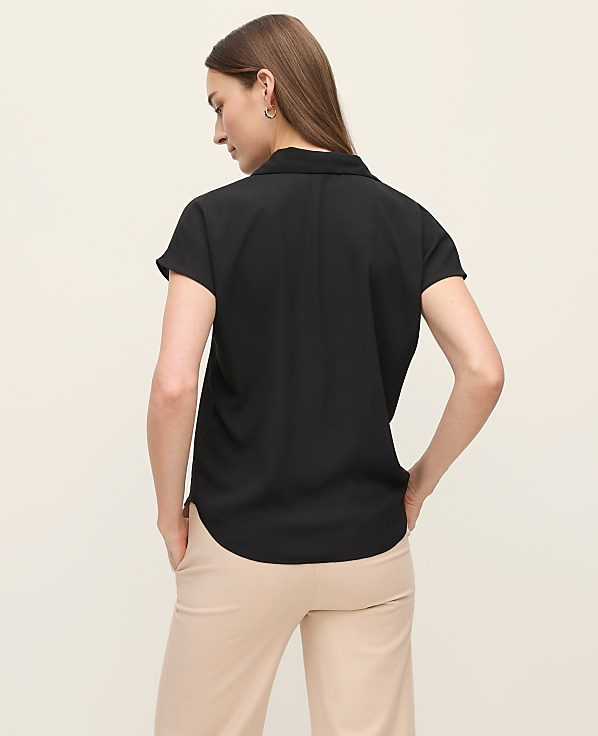 Split Neck Blouse