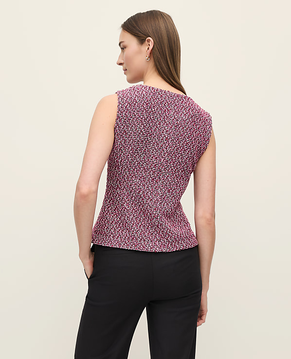 The Cutaway Vest in Tweed