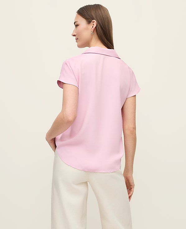 Split Neck Blouse