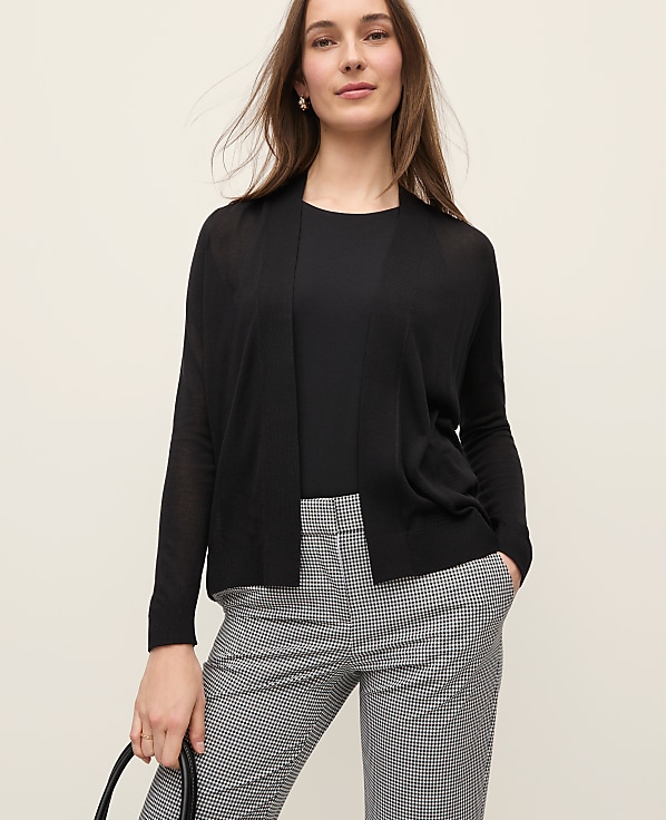 Lightweight Open Cardigan