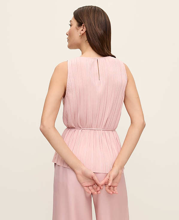 Pleated Halter Top