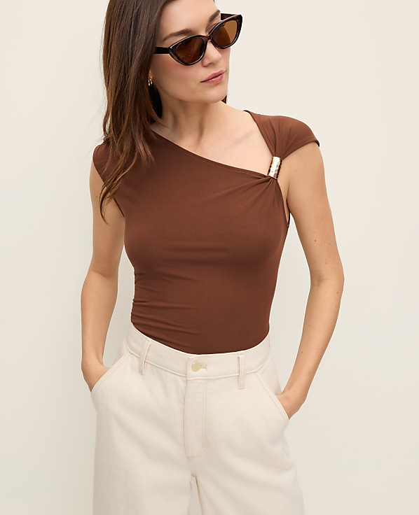 Asymmetric Draped Top