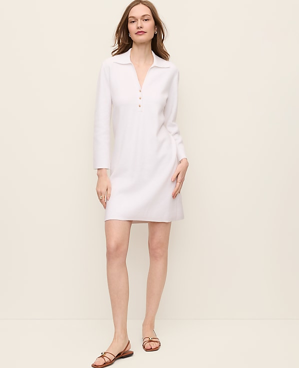 Petite Collared Shift Dress