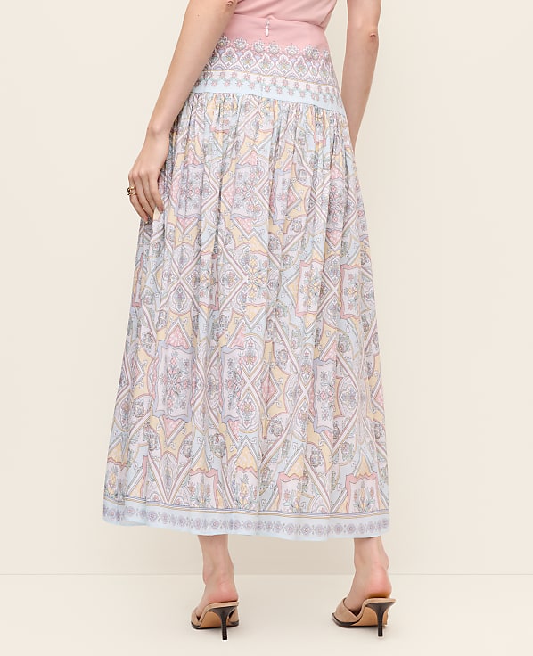 Paisley Maxi Skirt