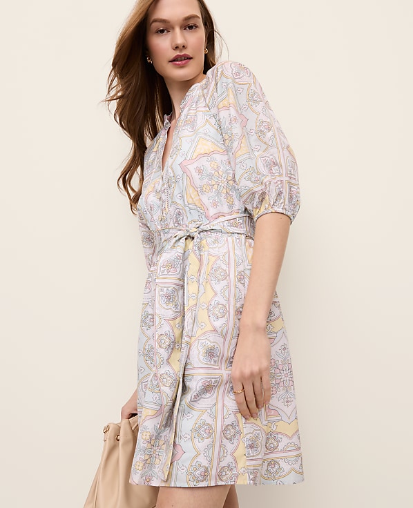 Paisley Flare Dress