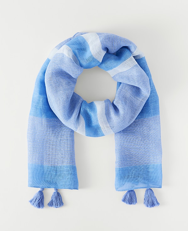 Weekend Striped Scarf
