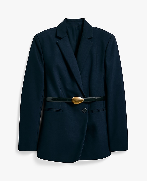 The Straight Fit Double Breasted Blazer