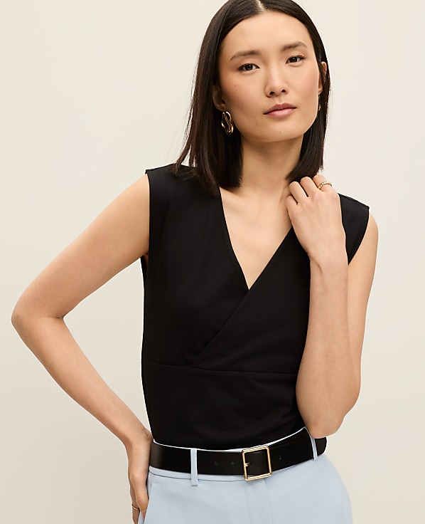 Crossover V-Neck Shell
