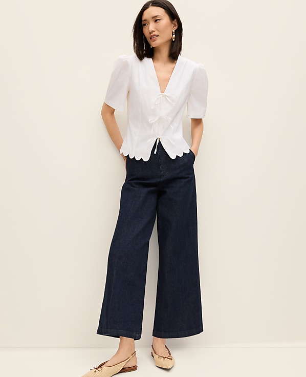Tie Front Blouse
