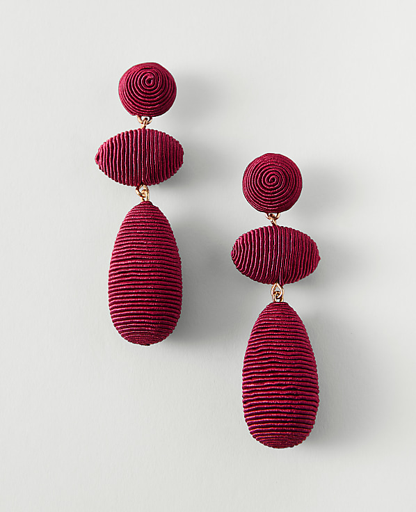 Threaded Drop Earrings