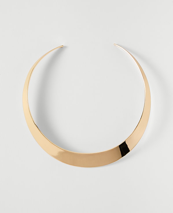 Metal Cuff Necklace