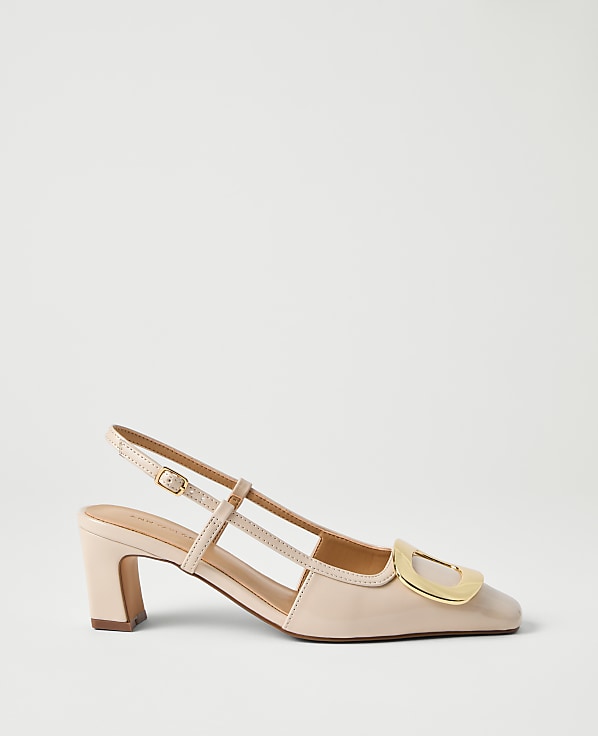 Patent Leather Buckle Pump