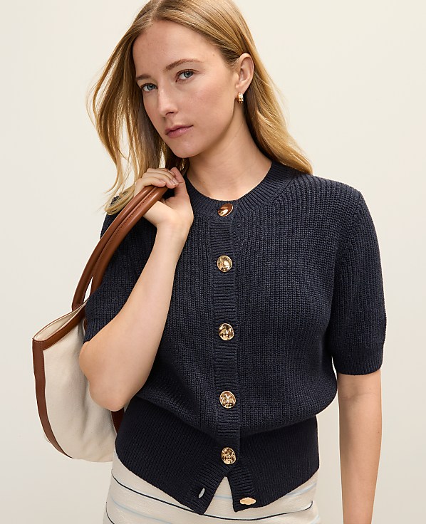 Elbow Sleeve Cardigan