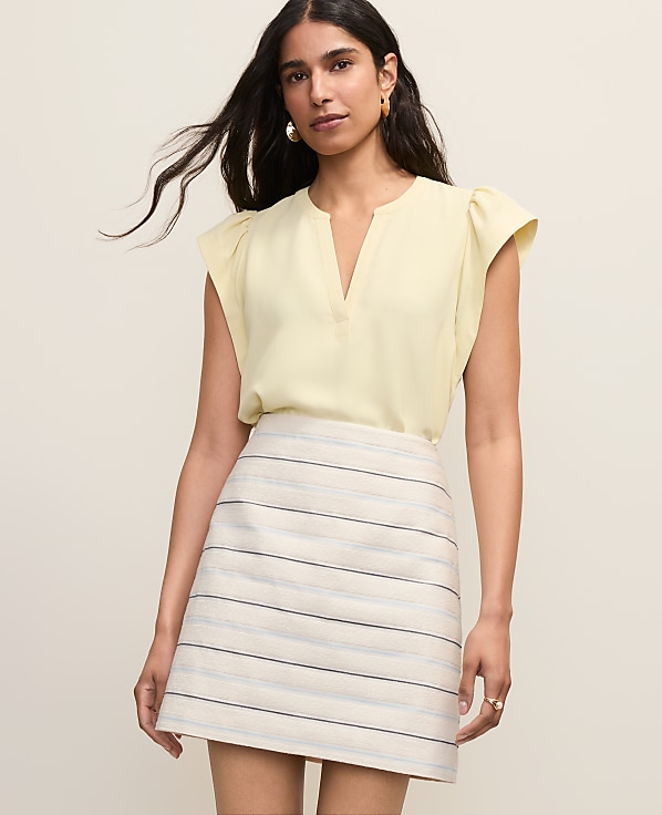Flutter Sleeve Top