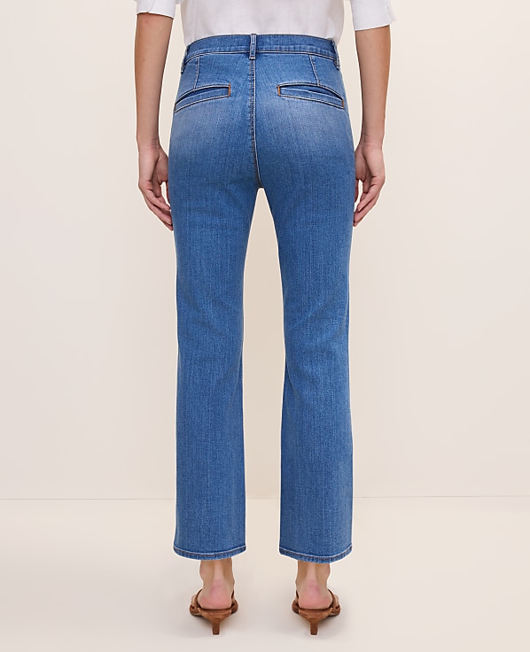 The Petite Cropped Boot Jean &mdash; Curvy Fit