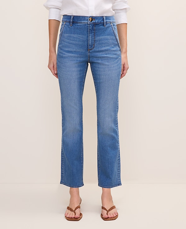 The Petite Cropped Boot Jean &mdash; Curvy Fit