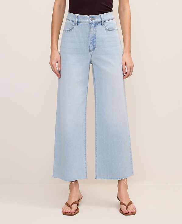 The Wide-Leg Crop Jean &mdash; Curvy Fit