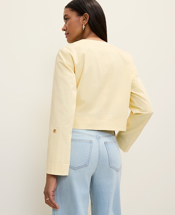 Petite Weekend Crew Neck Jacket