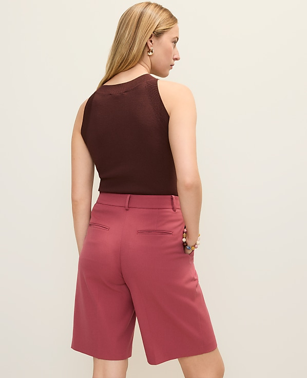The Pleated Bermuda Short