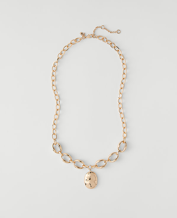 Mixed Chain Pendant Necklace