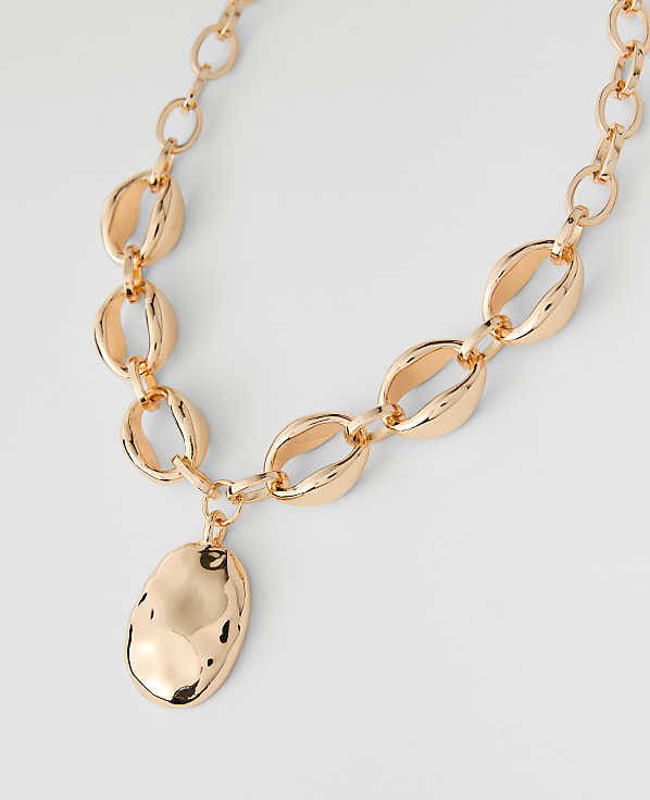Mixed Chain Pendant Necklace