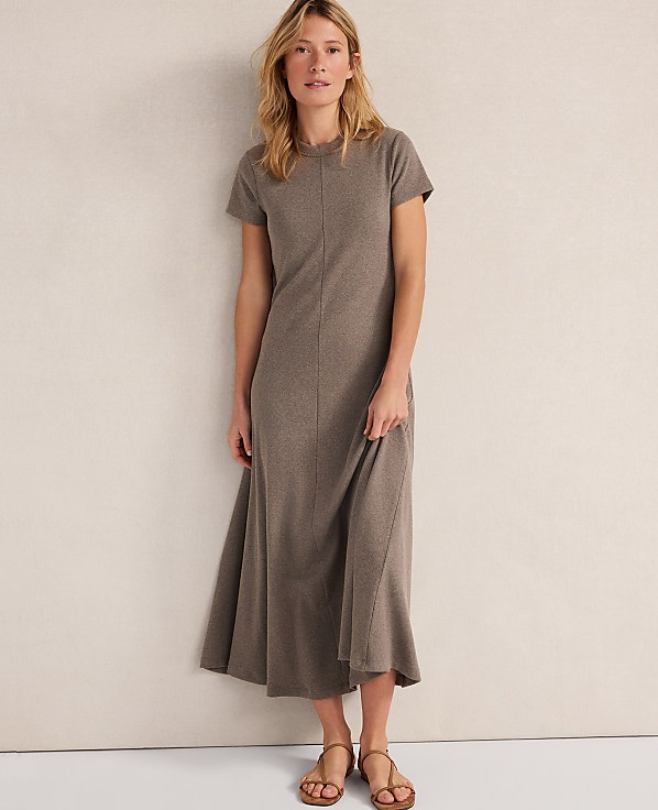 Haven Well Within Organic Cotton Rib Knit Maxi Dress