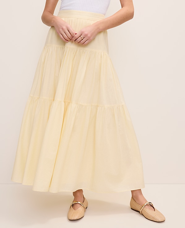 Weekend Tiered Full Skirt