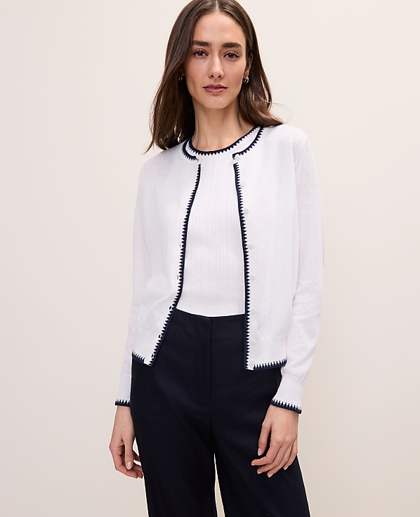 Tipped Ann Cardigan