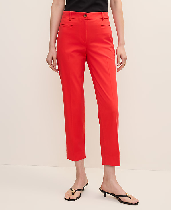 The Petite Cotton Crop Pant &ndash;&nbsp;Curvy Fit