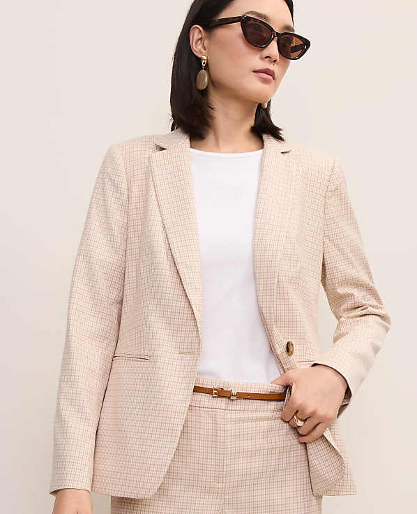 The Hutton Blazer in Houndstooth