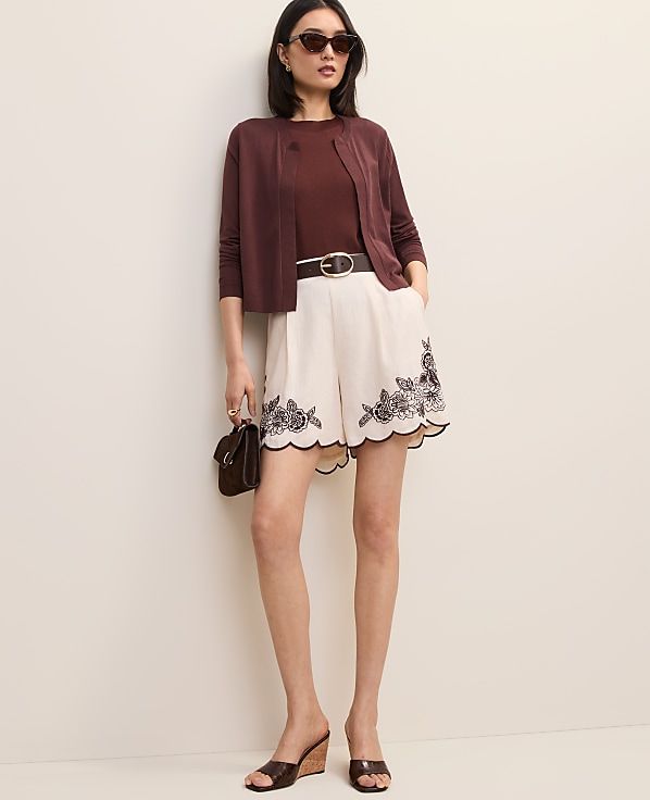 Open Crop Cardigan