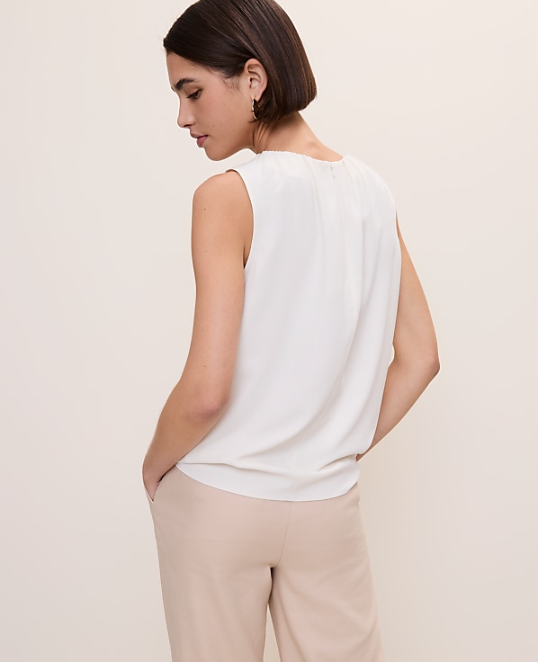 Shirred Tank Top